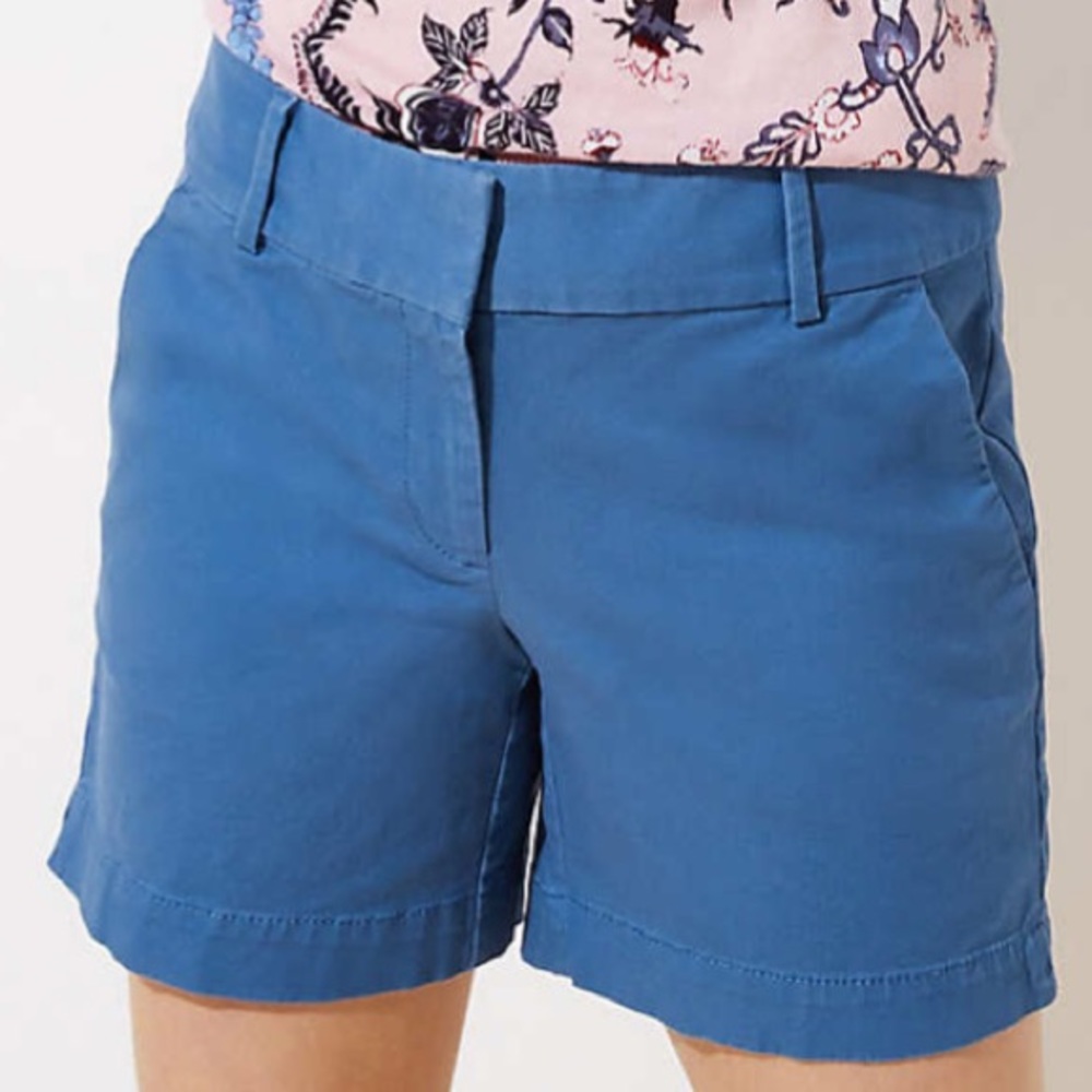 NWOT NavyBlue Ann Taylor The Loft Shorts